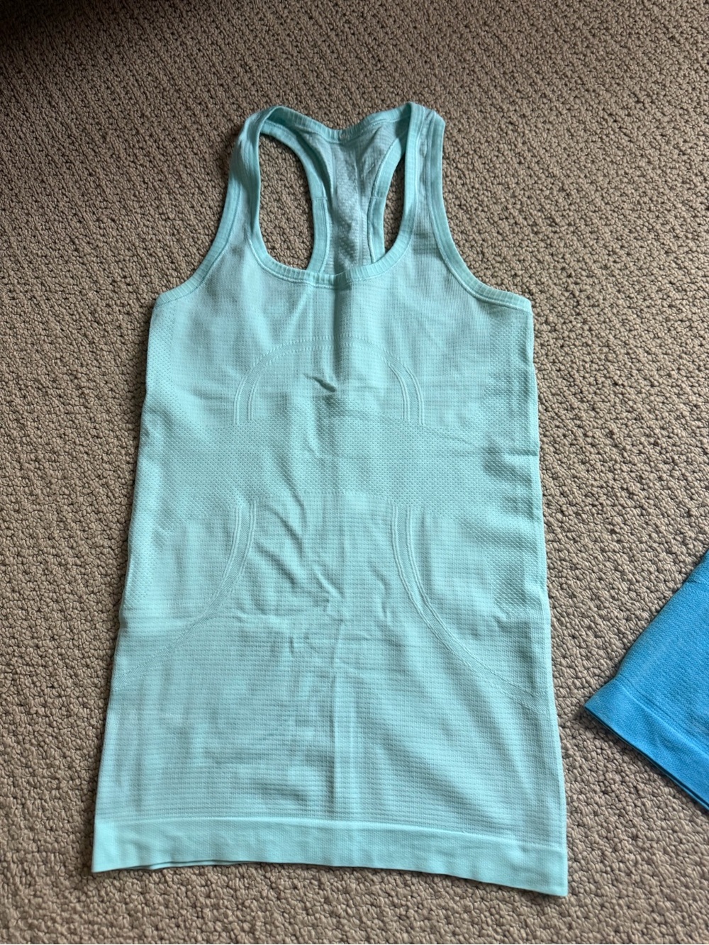 lululemon athletica Tank Top Lot - Pink, Black, Lime, Light Blue, Aqua, White - Picture 3 of 9